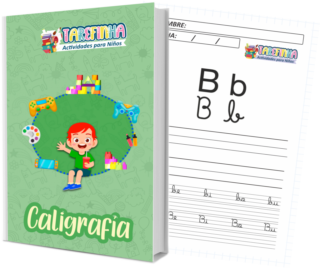 Atividade de caligrafia em espanhol